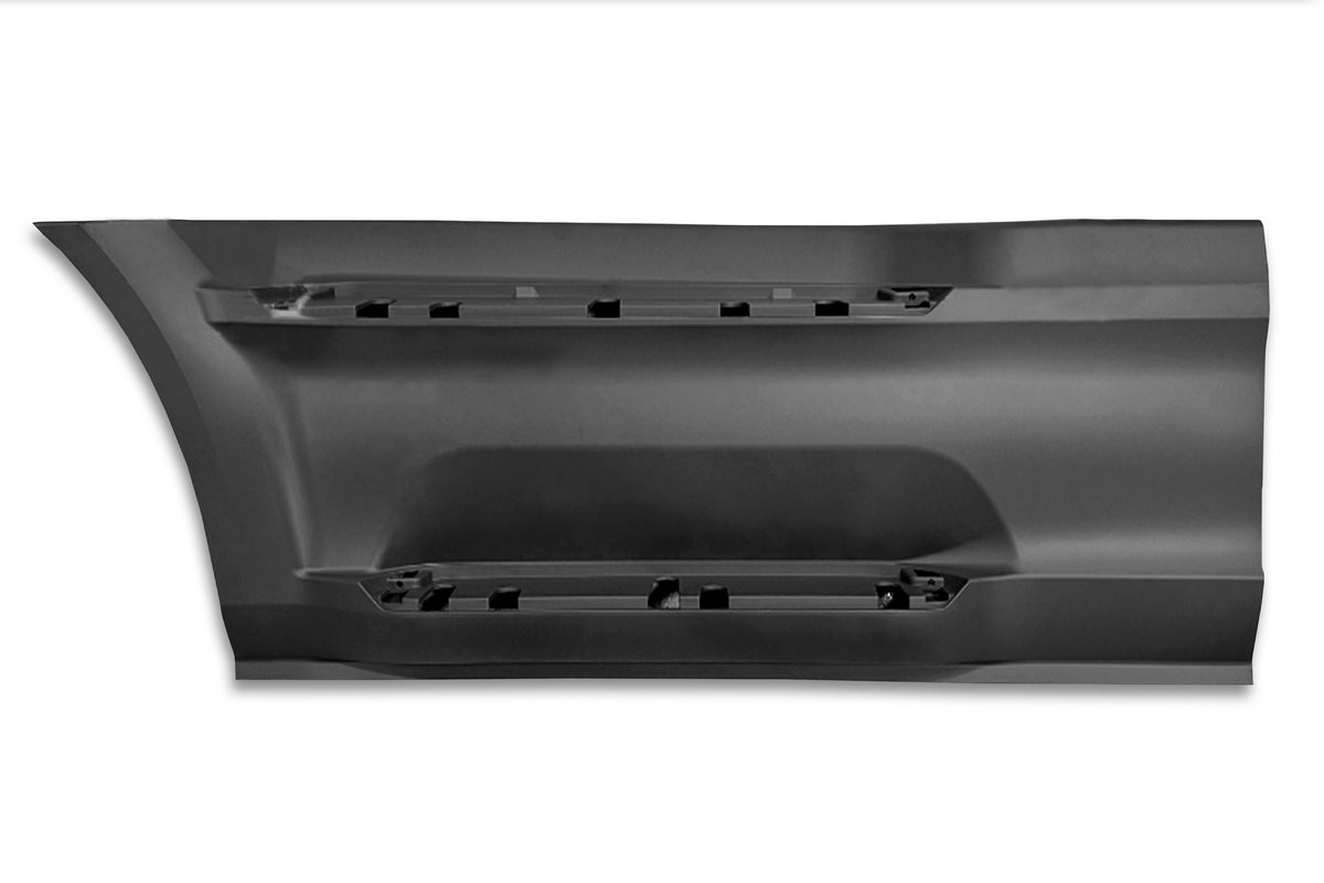 Front Step Side Panel w/Bracket, Upper & Lower Metal Steps Driver 2022+ Peterbilt 579
