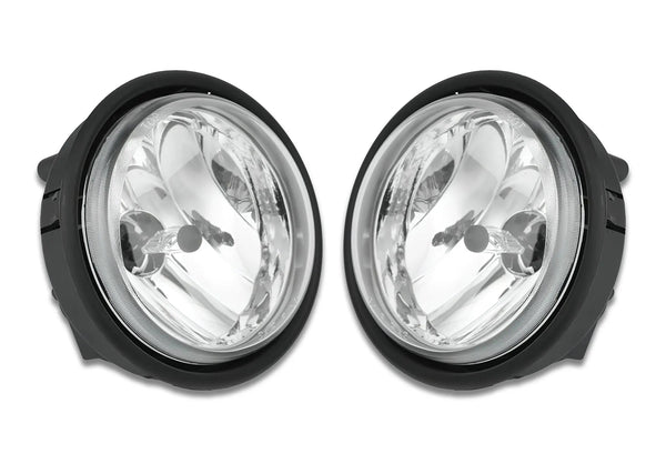 Bumper Set Chrome with Fog and Brackets 2002-2012 Freightliner Columbia