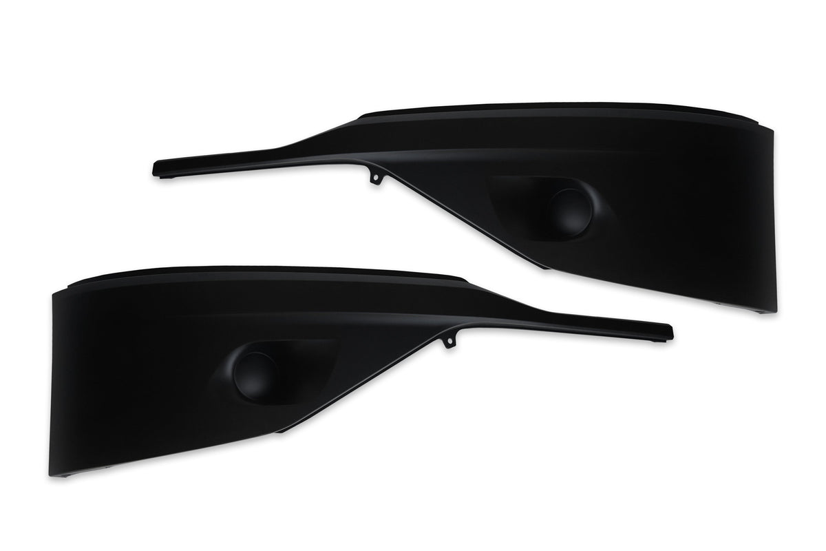 Bumper without Fog Hole Black Plastic 5 Pcs 2022+ Kenworth T680
