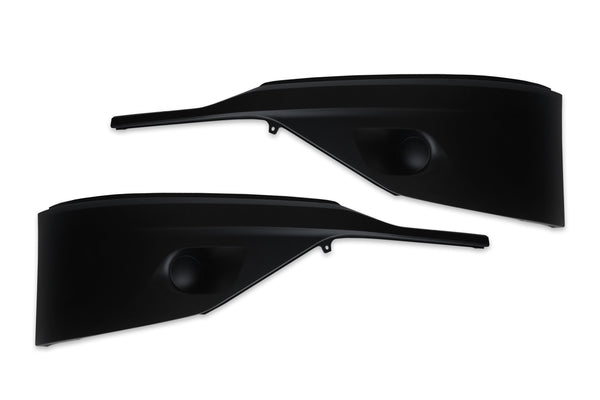 Bumper without Fog Hole Black Plastic 5 Pcs 2022+ Kenworth T680