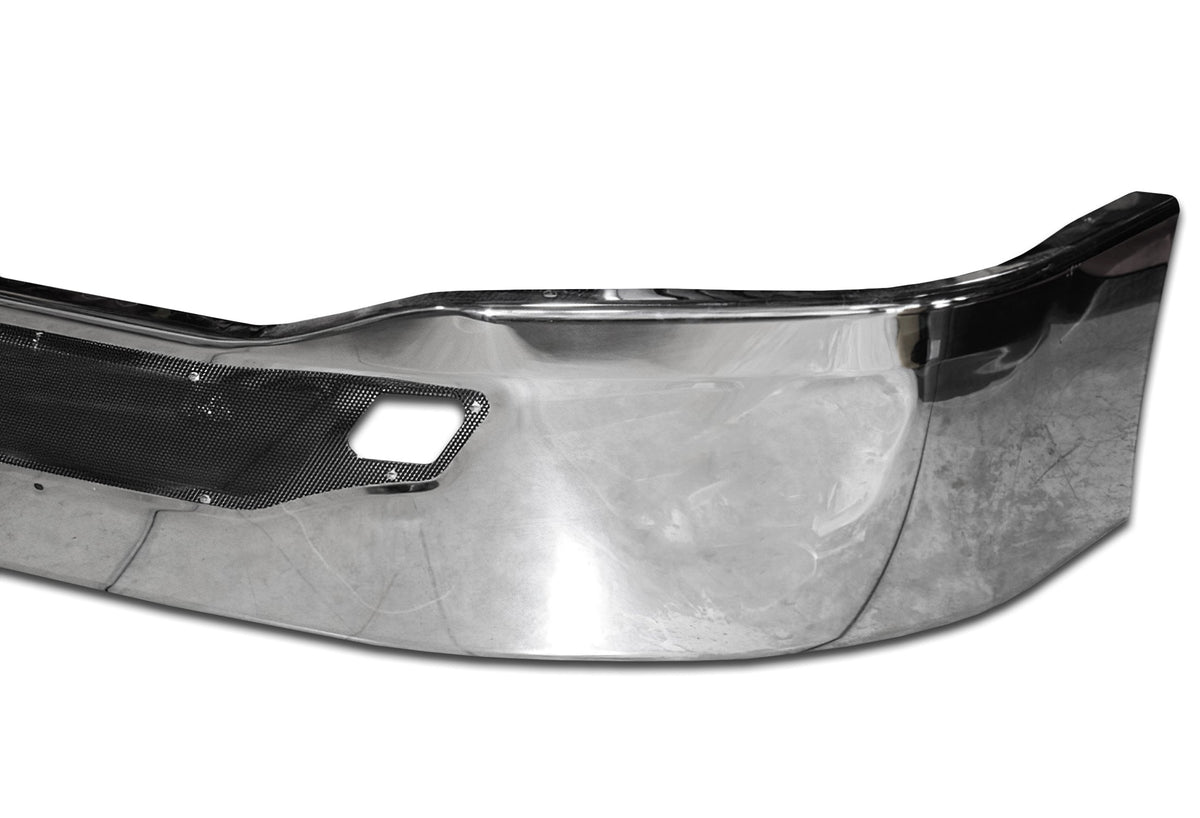 17" Chrome Bumper without Fog light cut out, with sensor 2022+ Kenworth T680 Next Gen
