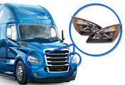Headlights Halogen Set 2018+ Freightliner Cascadia 126 116
