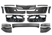 Complete Front Bumper w/o Fog Hole 14 Pcs 2022+ Peterbilt 579