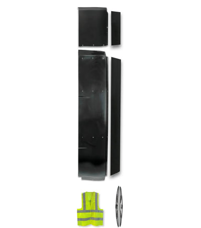 Top & Lower Wind Fairing Cab with Extenders Full Set Driver International LT625