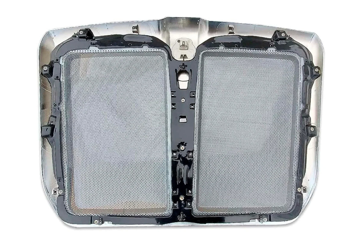 Grille Frame with Bug Screen Chrome 2013-2021 Kenworth T680