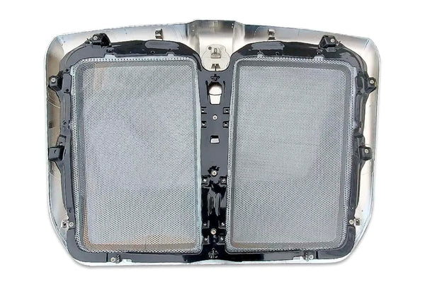 Grille Frame with Bug Screen Chrome 2013-2021 Kenworth T680