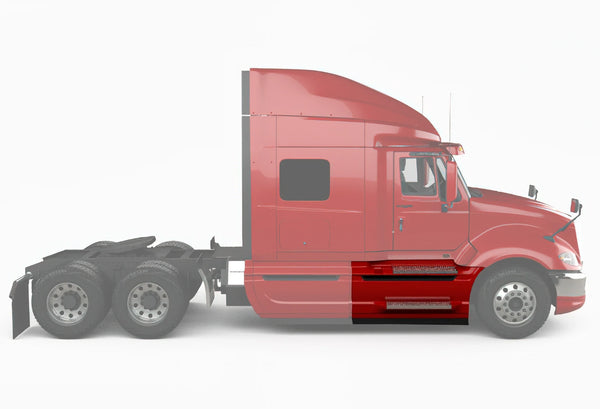 Front Step Fairing Panel Chassis Skirt w/Steps Passenger International Prostar