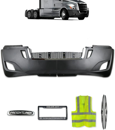 Bumper w/ Fog Lamp Holes Plastic 2018+ Freightliner Cascadia 126 116