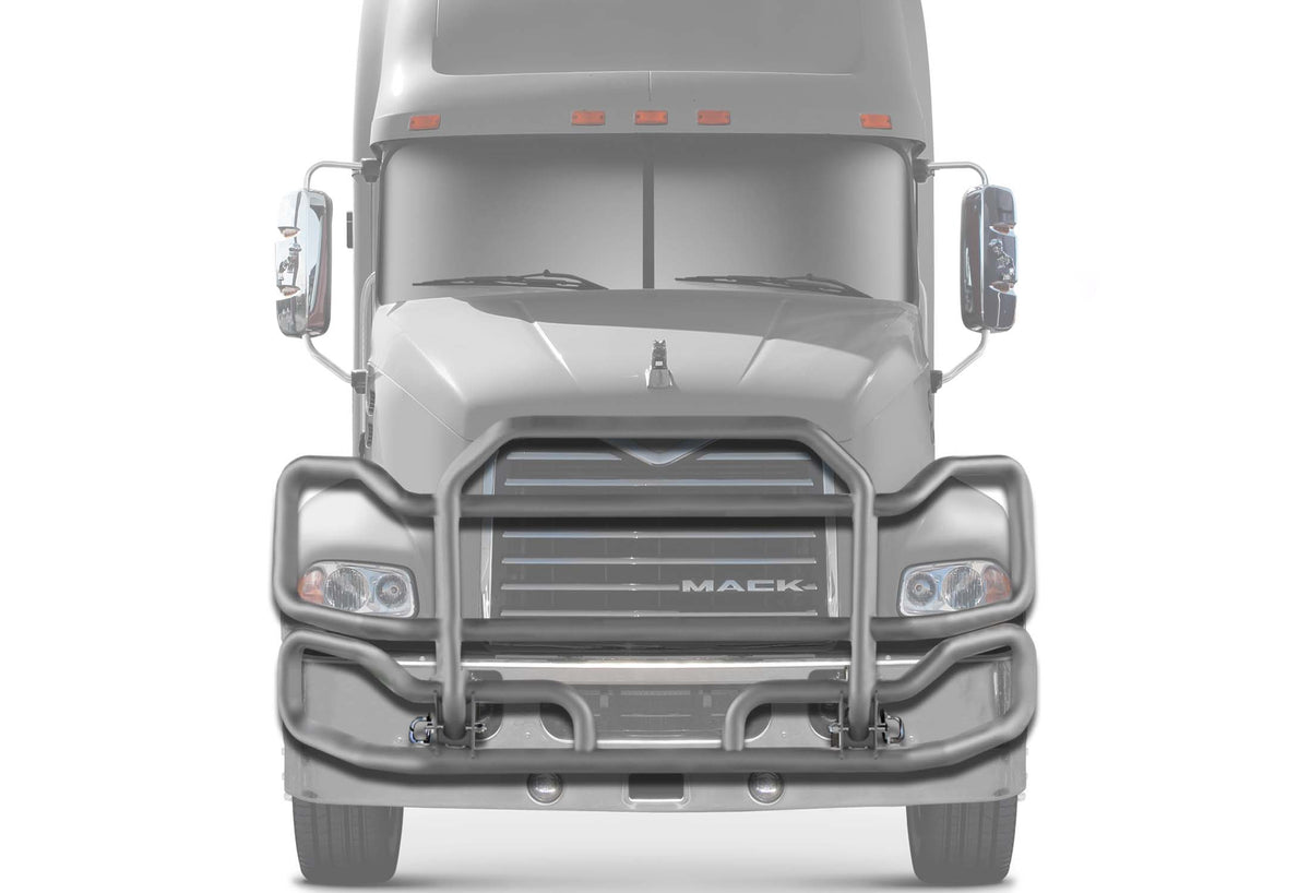 Front Grey Grille Guard Large 1999-2003 Mack CX