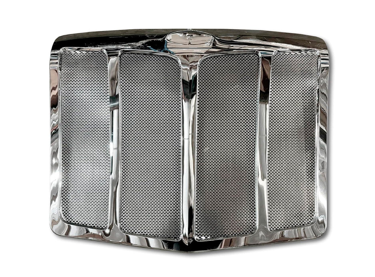 Fiberglass Long Hood Modified Style w/Front Grille, LED Headlights & Mirrors Set 2014-2022 Peterbilt 579