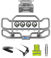 Front Grey Grille Guard Large Freightliner Century