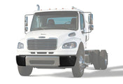 Bumper Corners Steel Black Set 2003-2021 Freightliner M2 Business Class 106 112