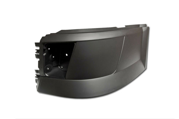 Bumper Corner w/ Fog Hole w/Chrome Trims & Bracket Driver 2004-2015 Volvo VNL