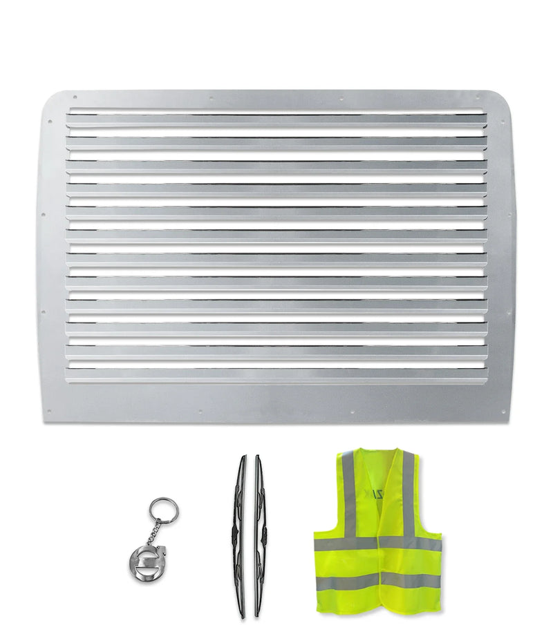 Front Louvered Grille Chrome 2004-2017 Volvo VNL 670 730 780