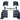 Bumper Set W/ Fog Light Holes Chrome Trim & Air Flow Deflector Set + Brackets Volvo VNL 2018+ - 