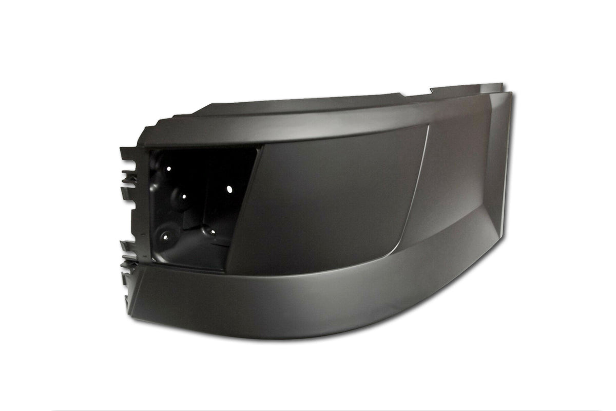 Bumper Corner w/ Fog Hole w/Chrome Trims Driver 2004-2015 Volvo VNL