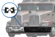 Mounting Brackets Set Fits Plastic Bumper Kenworth T660