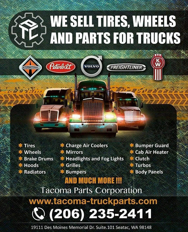 Front Grille Bumper Guard Large Black Peterbilt 386