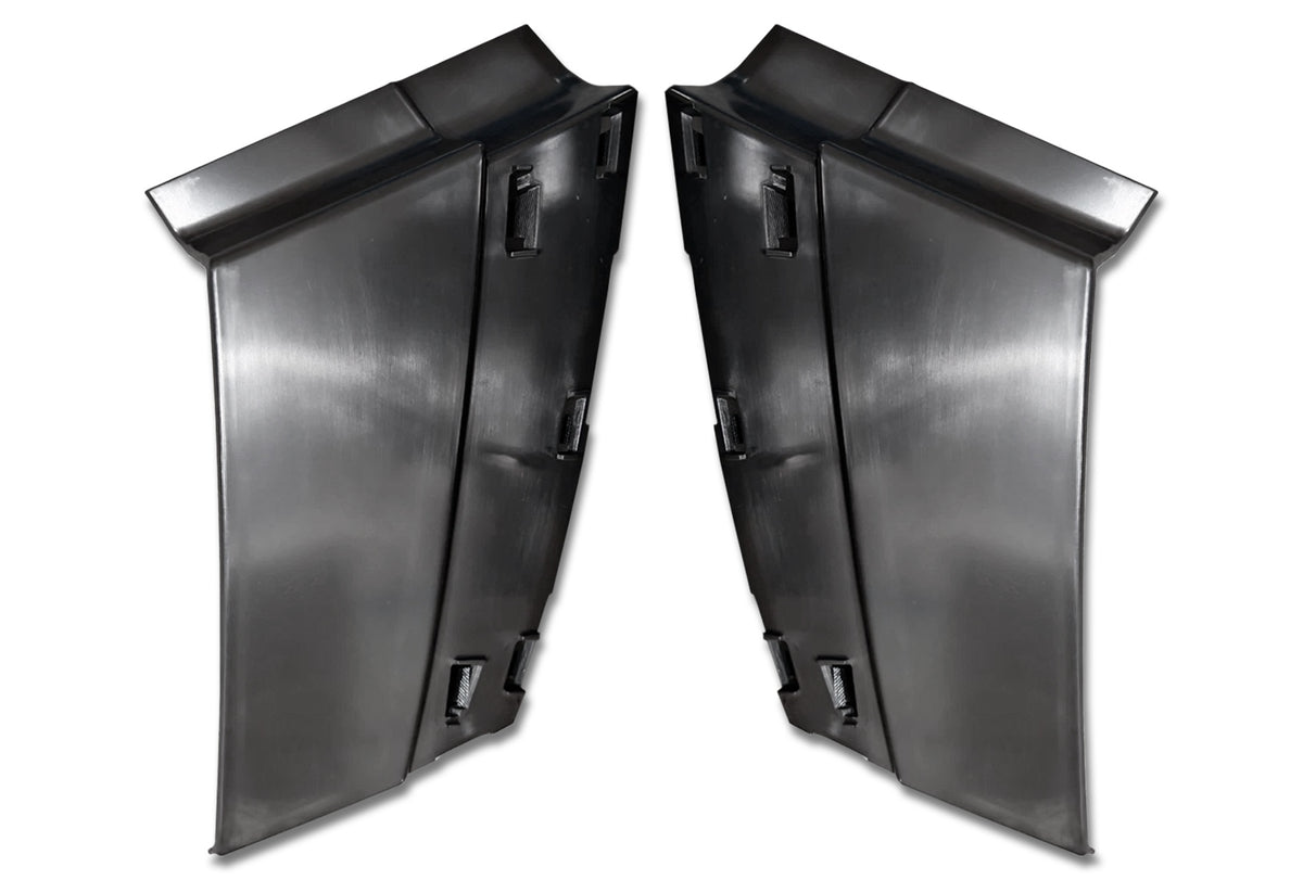 Front Bumper Plastic Tow Covers PRM Set  2025 2026 Volvo VNL New