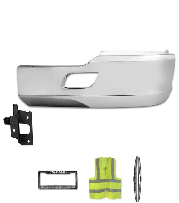 Bumper Extension Corner Chrome Plastic Driver Kenworth T680