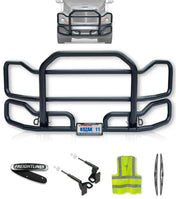 Front Grille Guard Large Black Freightliner Century
