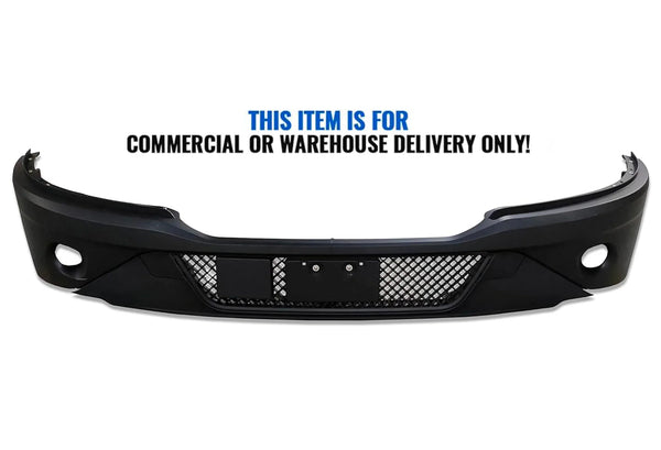 Bumper with Fog Hole Black Plastic 5 Pcs 2022+ Kenworth T680