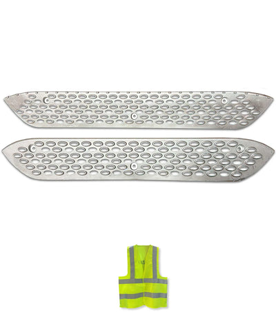 Front Step Fairing Upper and Lower Metal Steps Set 2022+ Peterbilt 579