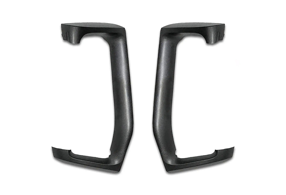 Kozak Truck Accessories Mirror arm cover Black Finish Side Pair Left (Driver Side) and Right (Passenger Side) Compatible With Volvo VNL 2004-2023