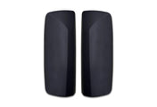 KOZAK Pair Mirror Arm Cover (Black) and Matte Black Door Mirror Cover Pair Set Left and Right side compatible with Volvo VNL VNM VNX VN 2004-2023 PLUS Logo, 2x22" Wipers and KOZAK Vest