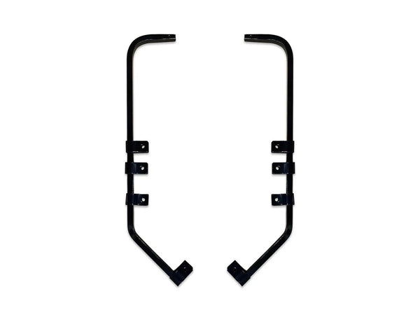 KOZAK Black Angled Mud Flap Hanger Bracket with Hardwre Sold by Pair Plus 2X 22 inch Windshield Wipers, 4X Trailer Tail Lights and KOZAK Vest