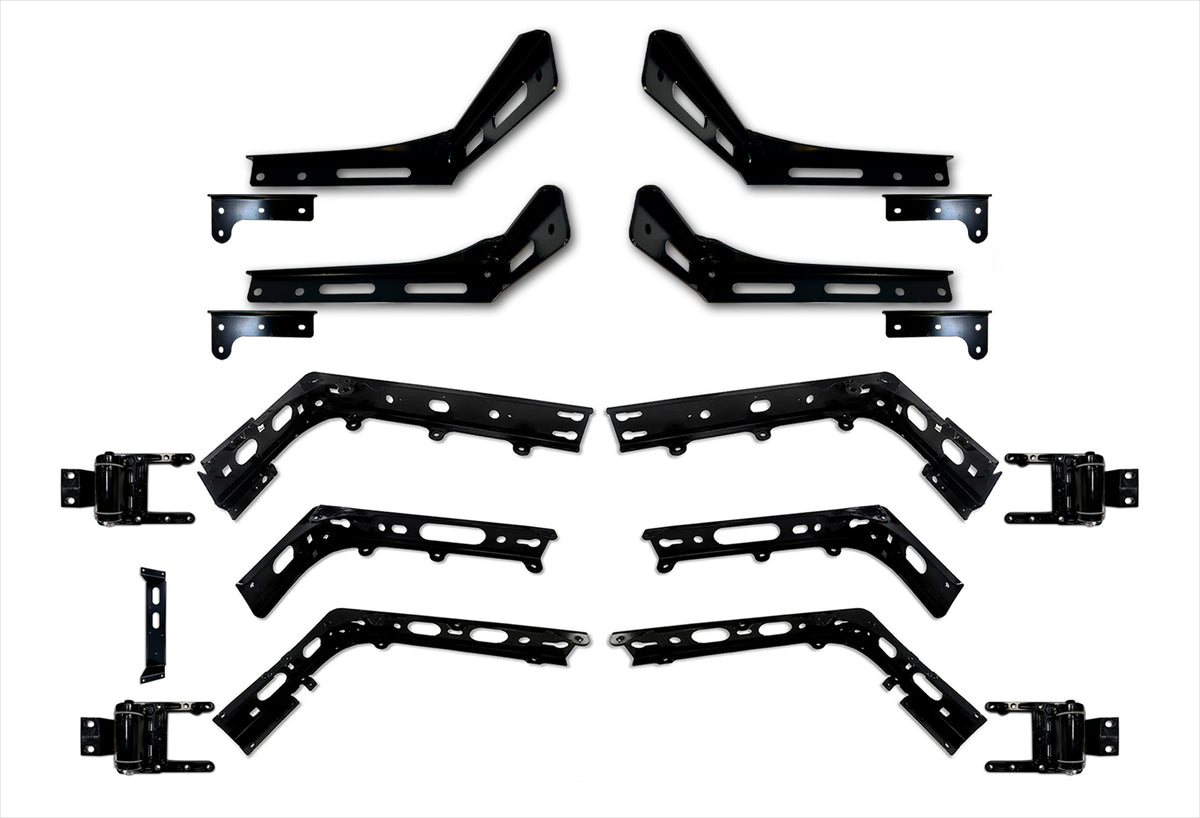 Cabin Fairing Upper and Lower Air Deflectors with Brackets Full Set 2025 2026 Volvo VNL 300 New