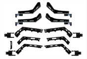 Cabin Fairing Upper and Lower Air Deflectors with Brackets Full Set 2025 2026 Volvo VNL 300 New