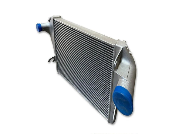 KOZAK Replacement Charge Air Cooler 20517561 for Mack CXU Vision 2008-2013 PLUS 2x 22 inch Windshield Wipers, 2x Trailer Tail Lights, License Plate Frame and KOZAK Vest