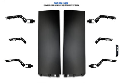 Cabin Fairings Lower Air Deflectors with Brackets Set 2025 2026 Volvo VNL New