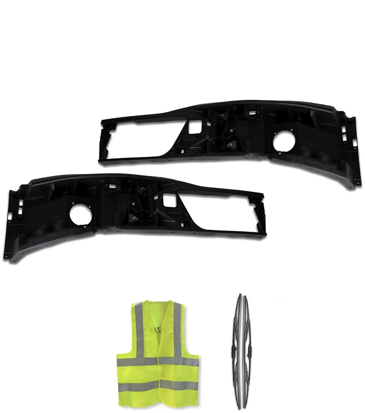Inner Bumper Reinforcements With Fog Hole Set 2022+ Kenworth T680