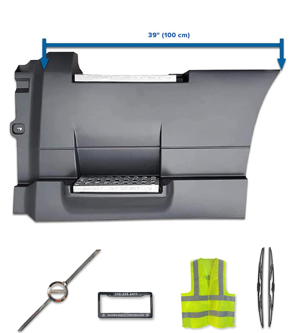 Rear Step Side Fairing Panel Driver 39" 2018+ Volvo VNL VNR