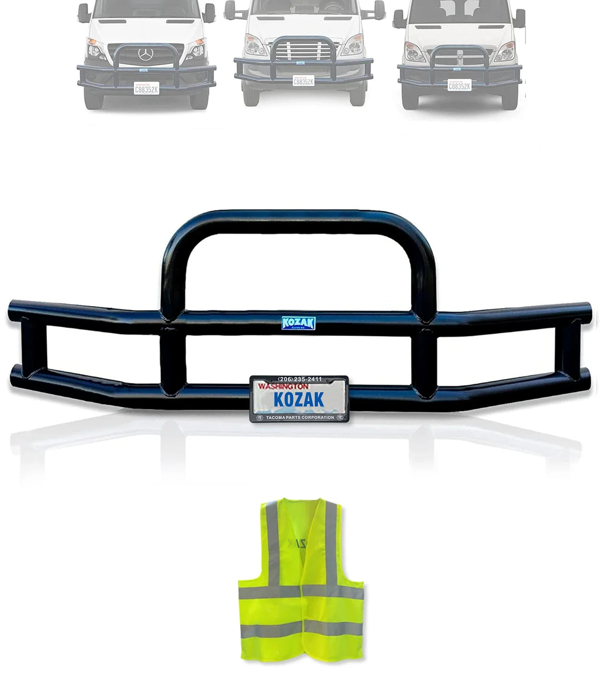 3" Grille Guard 3" Grille Guard All Sprinter Van Models