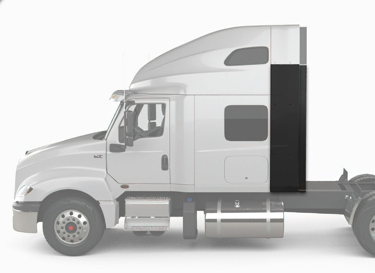 Bottom Lower Wind Fairing Cab Extender Plastic with Extension Driver International LT625