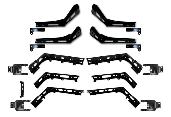 Cabin Fairing Upper and Lower Air Deflectors with Brackets Full Set 2025 2026 Volvo VNL New
