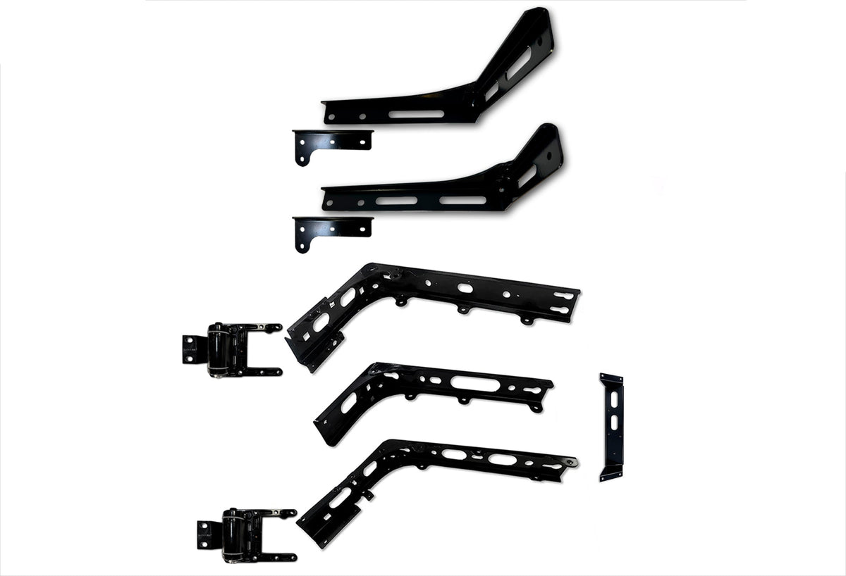 Upper & Lower Cab Fairing Support Brackets with Hinges Full Set Passenger 2025 2026 Volvo VNL New