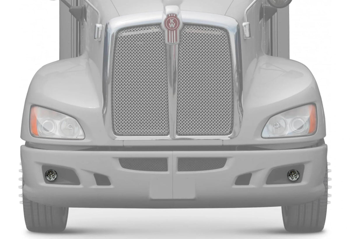 Fog Light Lamp Led Chrome Set Kenworth T660