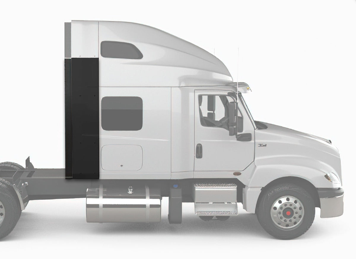 Bottom Lower Wind Fairing Cab Extender Plastic with Extension Passenger International LT625