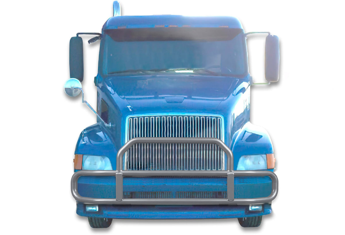 Gray Front Grille Deer Moose Bumper Guard 1999-2003 Volvo VNL