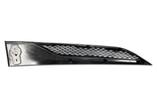 Side Hood Grille Vent Trim Black Driver 2022+ Kenworth T680 Next Gen