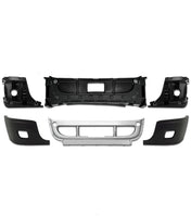 Bumper Set with Fog Light Holes 6 Pcs 2008-2017 Freightliner Cascadia 125 113
