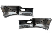 Bumper Corners Steel Chrome Set Kenworth T680