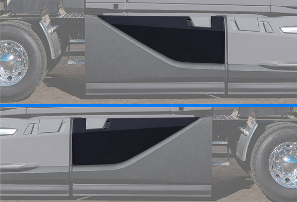 Rear Center Fairing Panels Set 2025+ Volvo VNL New