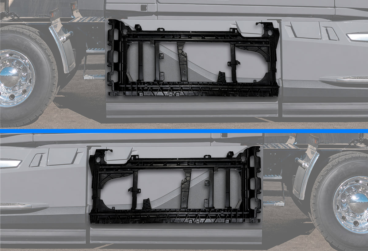 Support Brackets for Rear Fairing Panels Set 2025+ Volvo VNL New