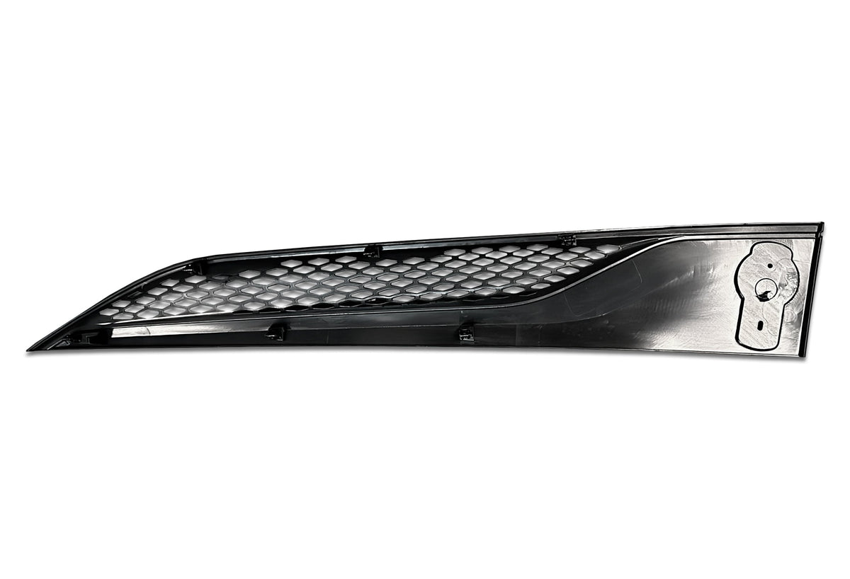 Side Hood Grille Vent Trim Black Passenger 2022+ Kenworth T680 Next Gen