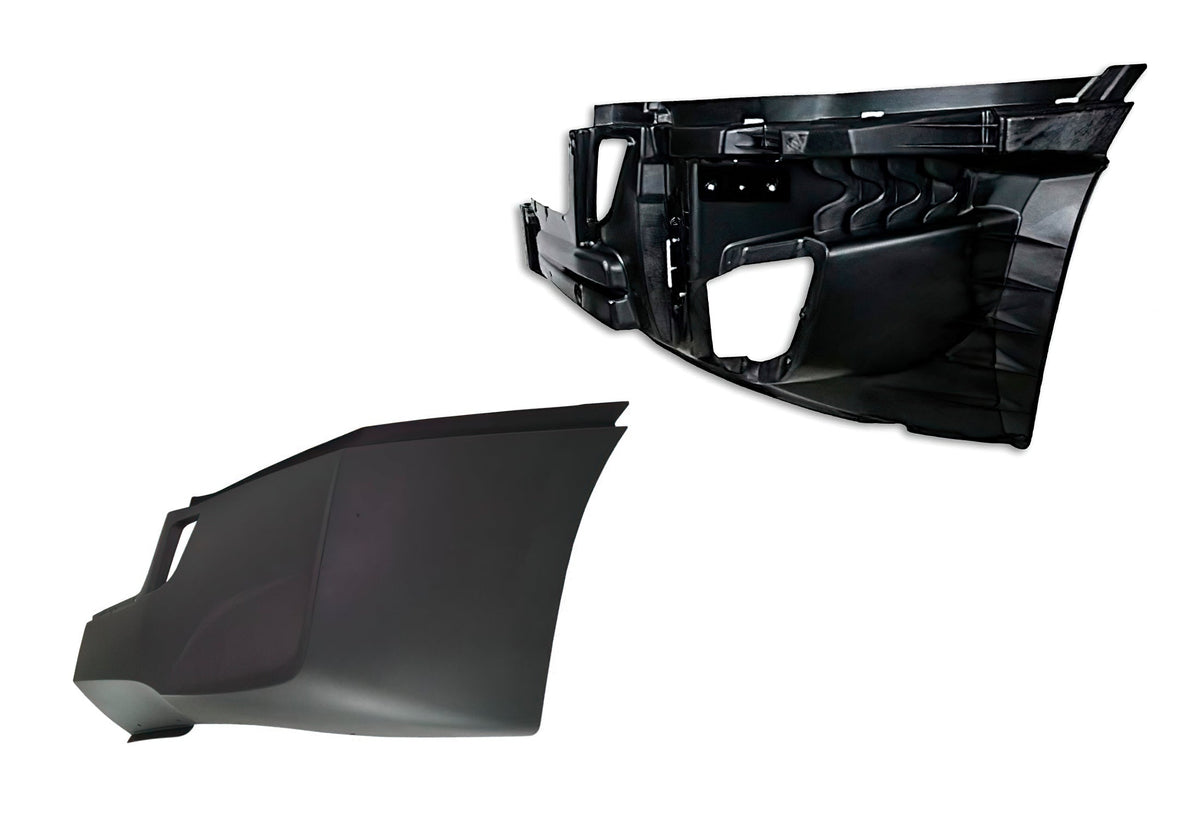 Bumper Cover without Fog Hole and Reinforcement Driver 2018+ Freightliner Cascadia 126 116